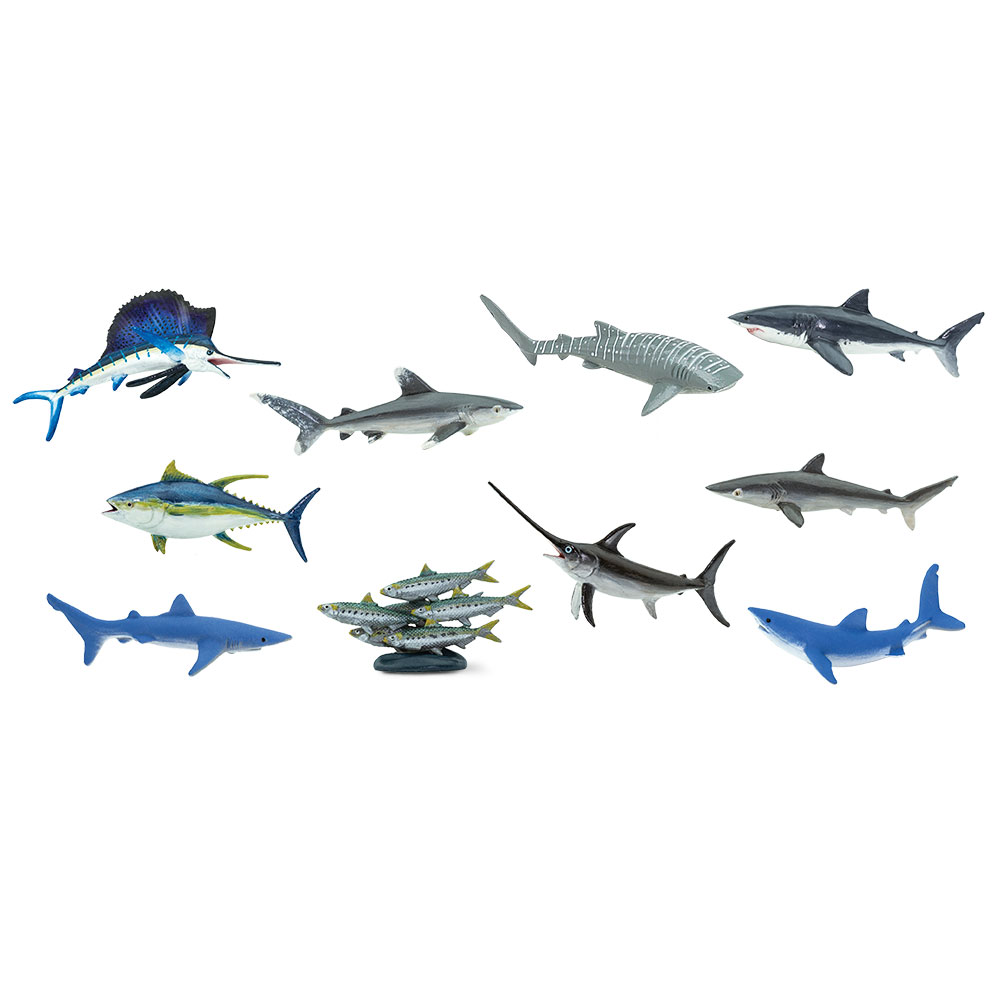 Figuras De Peces Pelagicos TOOB Safari Ltd Figuras Educativas Para Niños