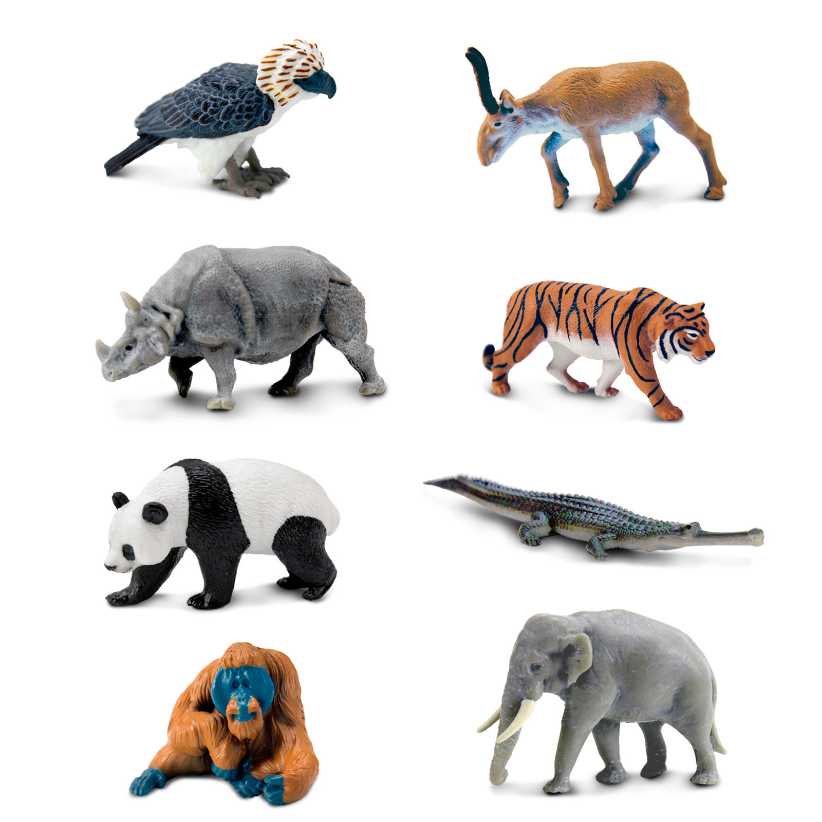 Figuras De Animales Asiaticos TOOB Safari Ltd Figuras Educativas Para Niños