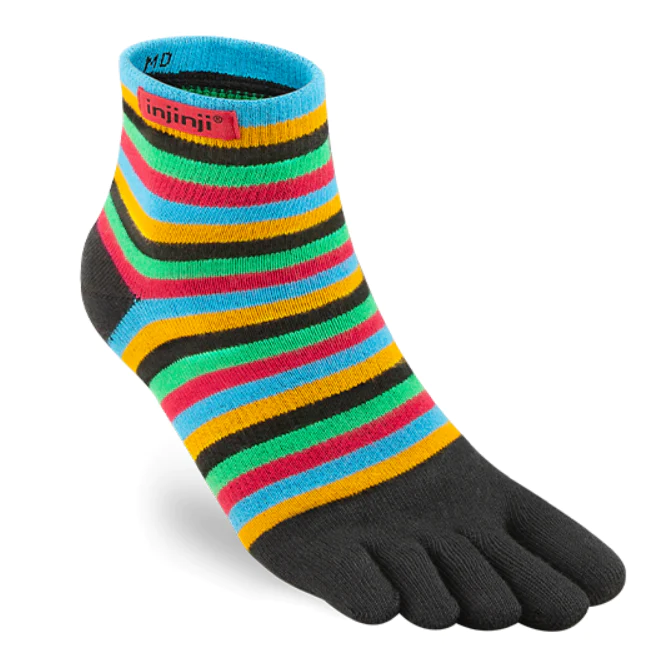 Calceta Deportiva de Deditos de Hombre Injinji Sport Original Weight Mini-Crew