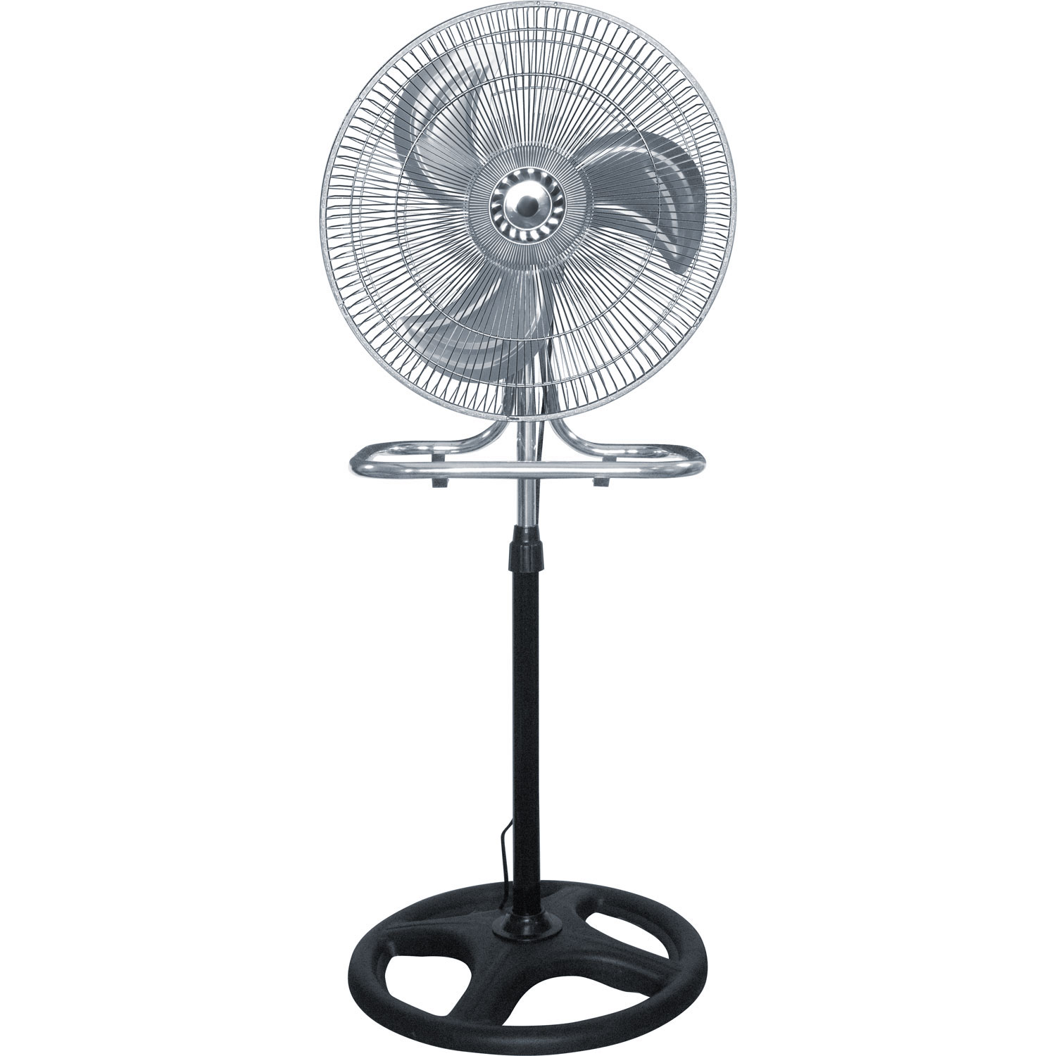 Ventilador Pedestal  3 en 1 Aspas Metal 1.3 Mt Altura 