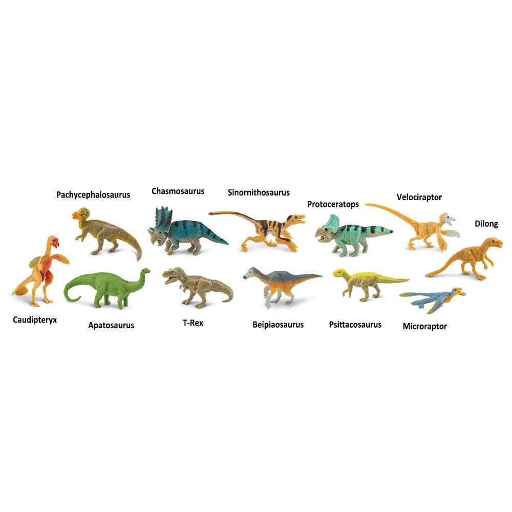 Figuras De Dinosaurios Emplumados TOOB Safari Ltd Figuras Educativas Para Niños