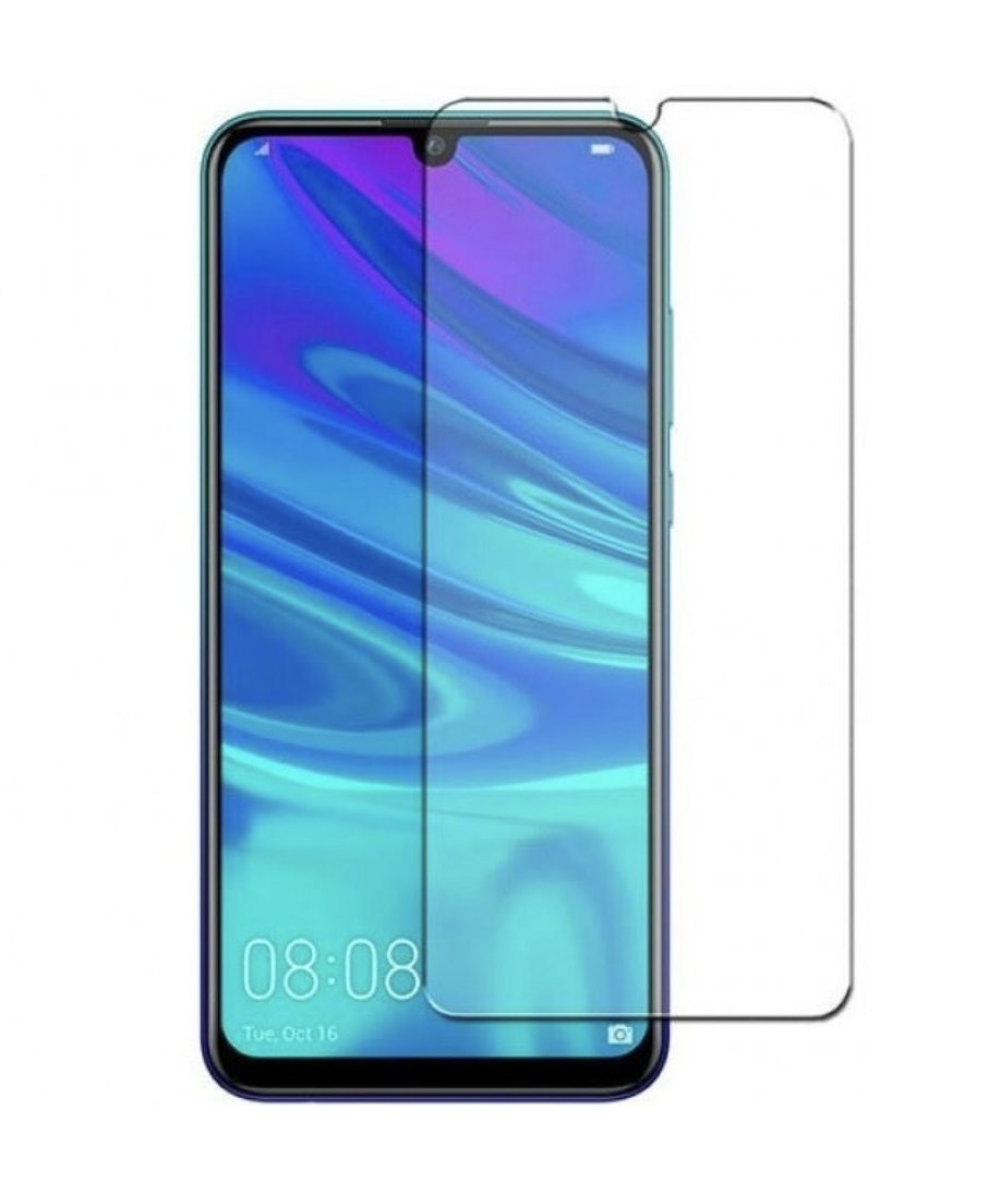 Funda Protector Uso Rudo con Clip más Mica de Cristal Gratis para Huawei Y9A Color Negro