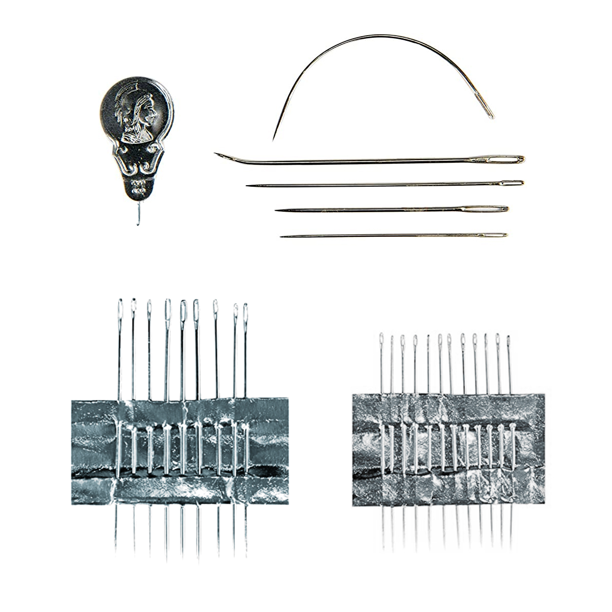 Agujas Para Coser a mano 5 paquetes con 130 pzs 