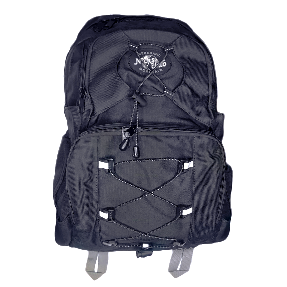 Mochila Grande Para Campamento y Viaje color Negro Uso Rudo