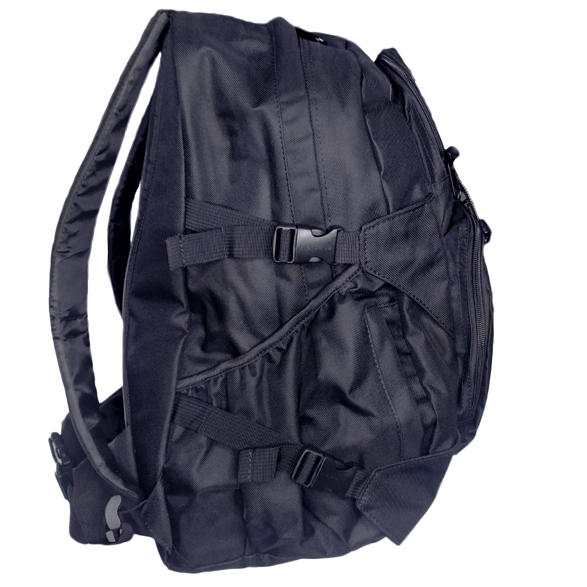 Mochila Grande Para Campamento y Viaje color Negro Uso Rudo