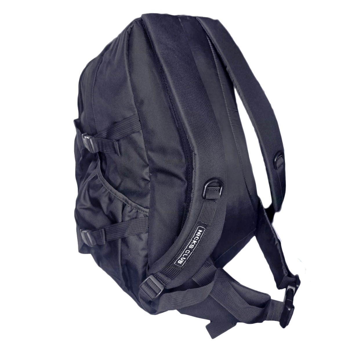 Mochila Grande Para Campamento y Viaje color Negro Uso Rudo