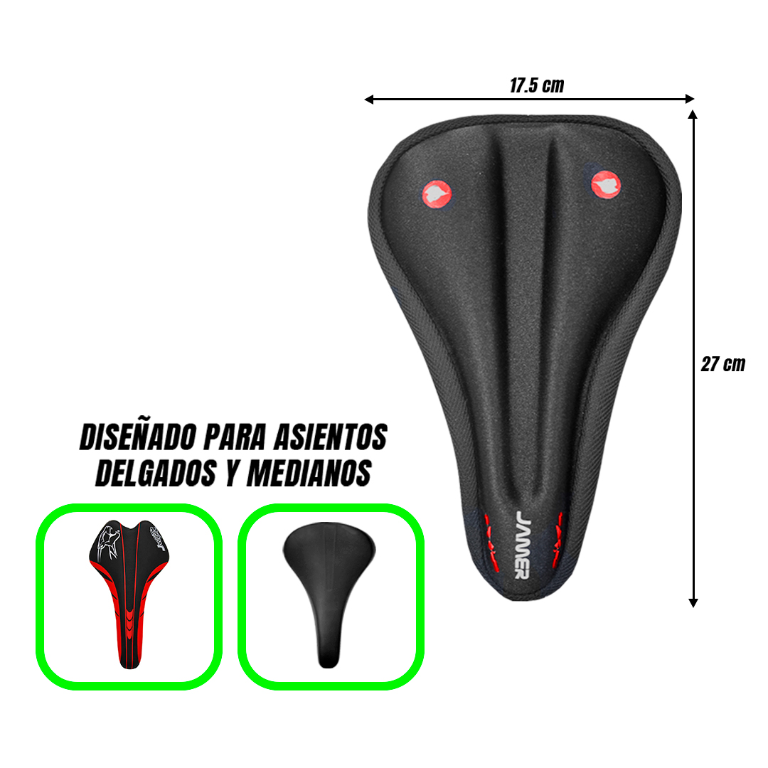 Sillin Bicicleta Niño Sillín Acolchado Para Bicicleta Infantil