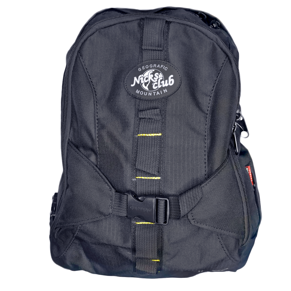 Mochila Jumbo Para Campamento y Viaje color Negro Uso Rudo