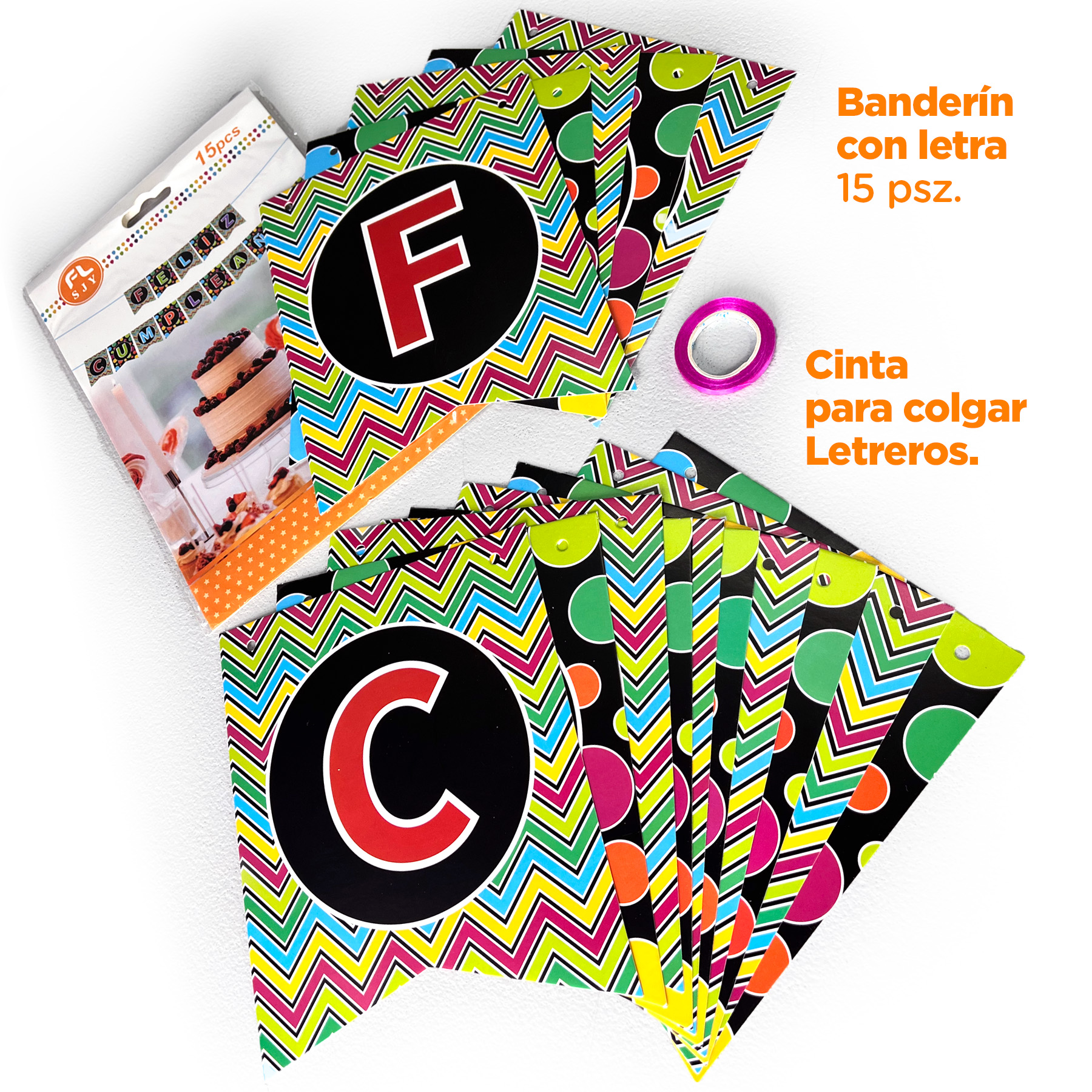 Bomba Electrica Para Inflar Globos + Letrero Feliz Cumpleaños Colores