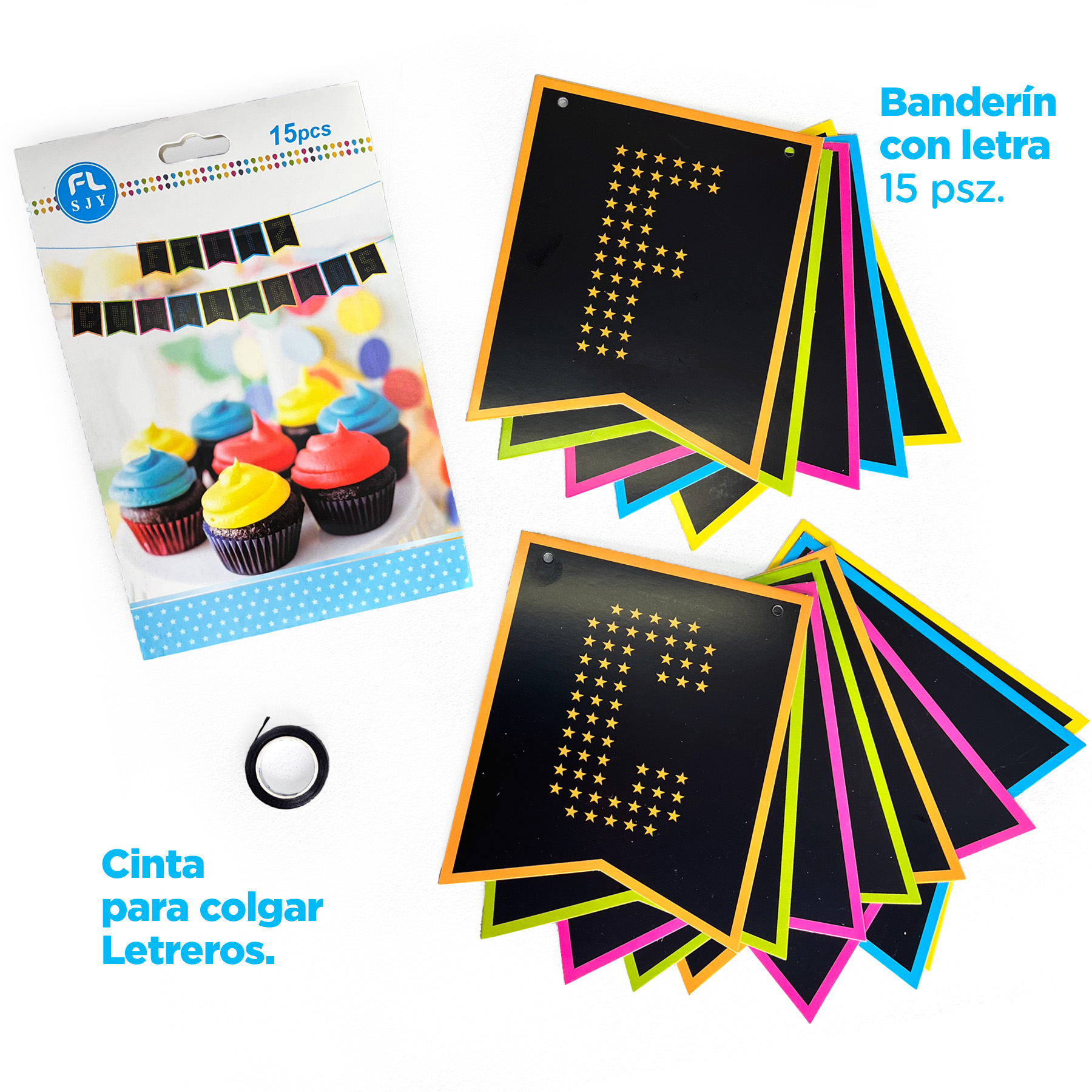 Bomba Para Inflar Globos + Letrero Feliz Cumpleaños