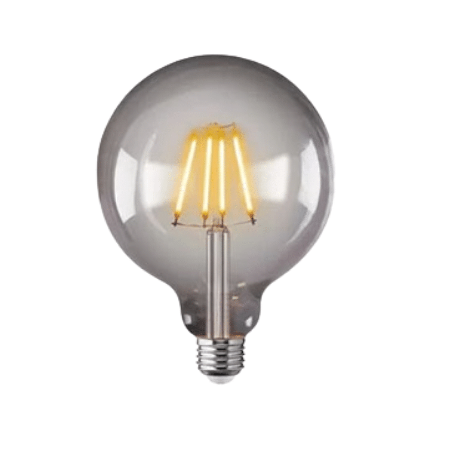 4 Focos Edison Led Globo Smoke