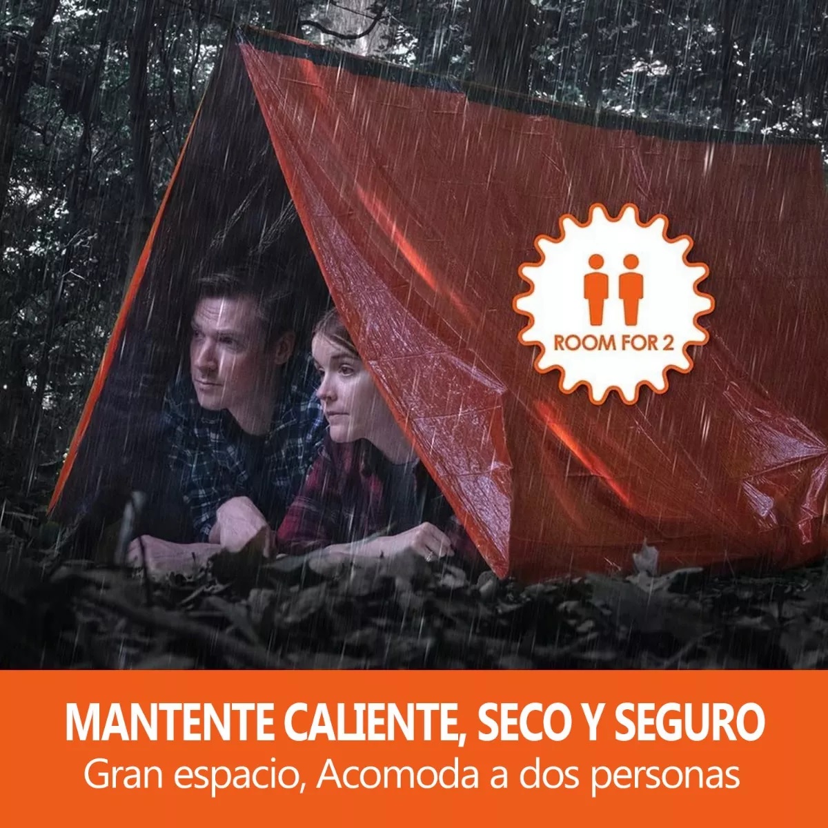 Tienda Emergencia Camping Saco Dormir Aislante Supervivencia