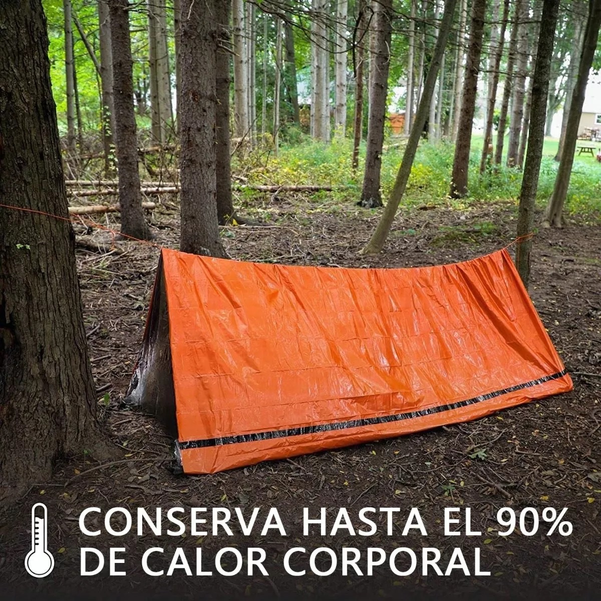 Tienda Emergencia Camping Saco Dormir Aislante Supervivencia
