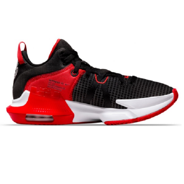 Tenis Nike Lebron Witness VII Rojo/negro/blanco Basquetbol unisex Talla #24.5.
