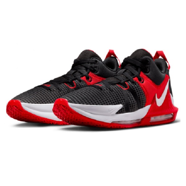 Tenis Nike Lebron Witness VII Rojo/negro/blanco Basquetbol unisex Talla #24.5.