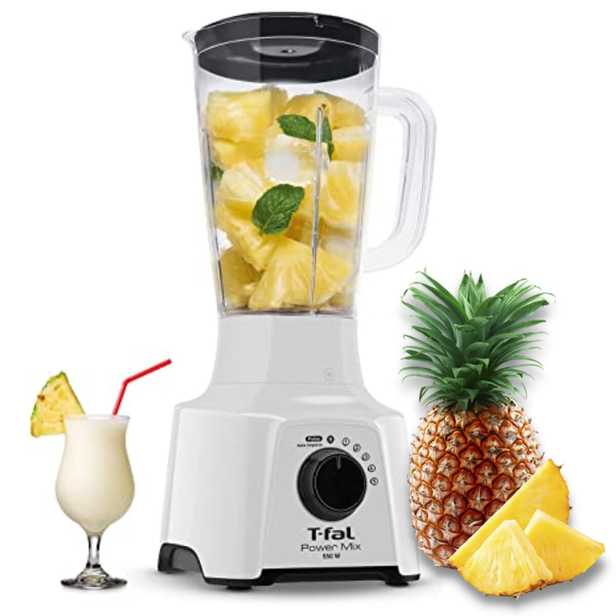 Licuadora Tfal Plastico 550 w 5 velocidades LN2841MX