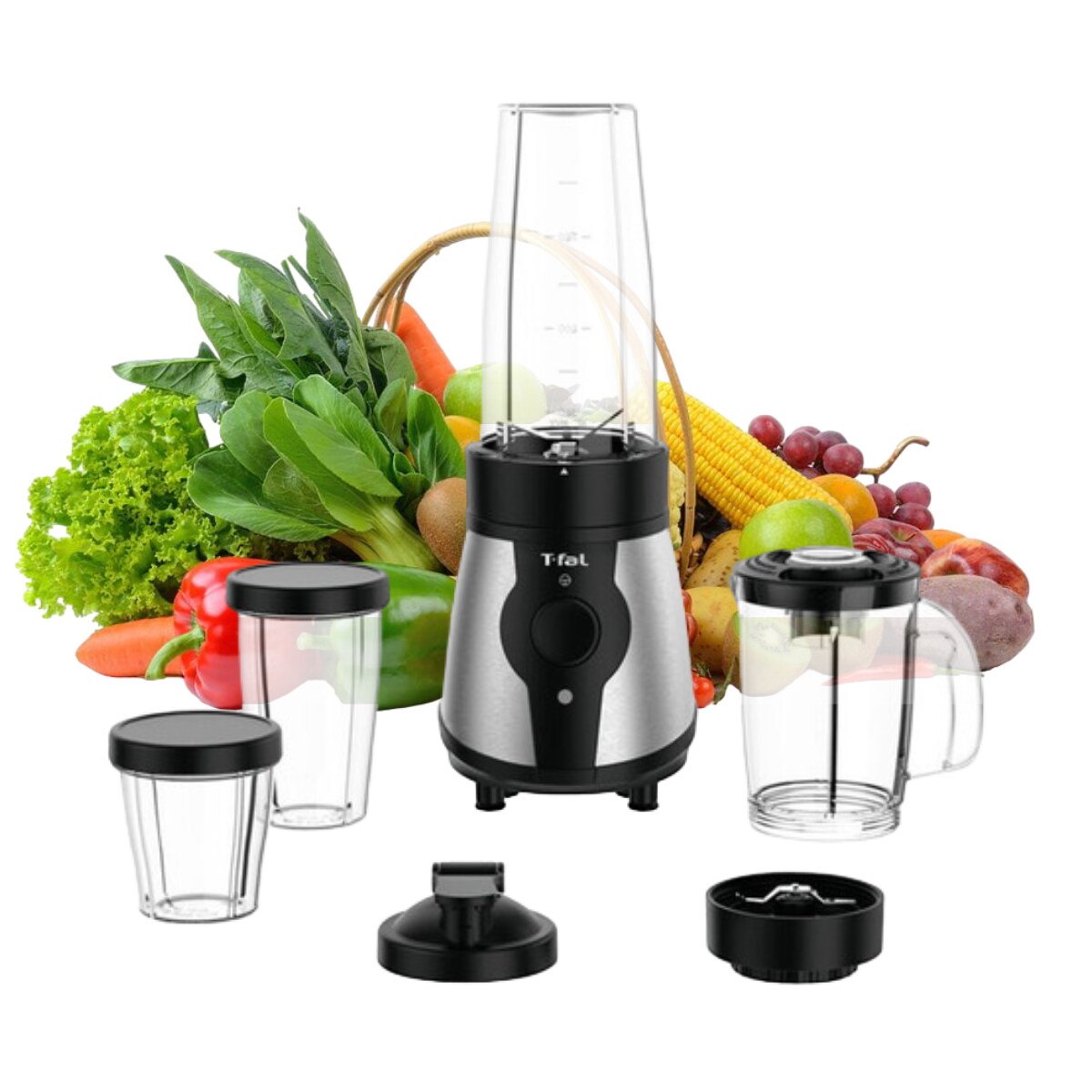 Multi Procesador de Alimentos T-Fal BL1BKDMX Negro