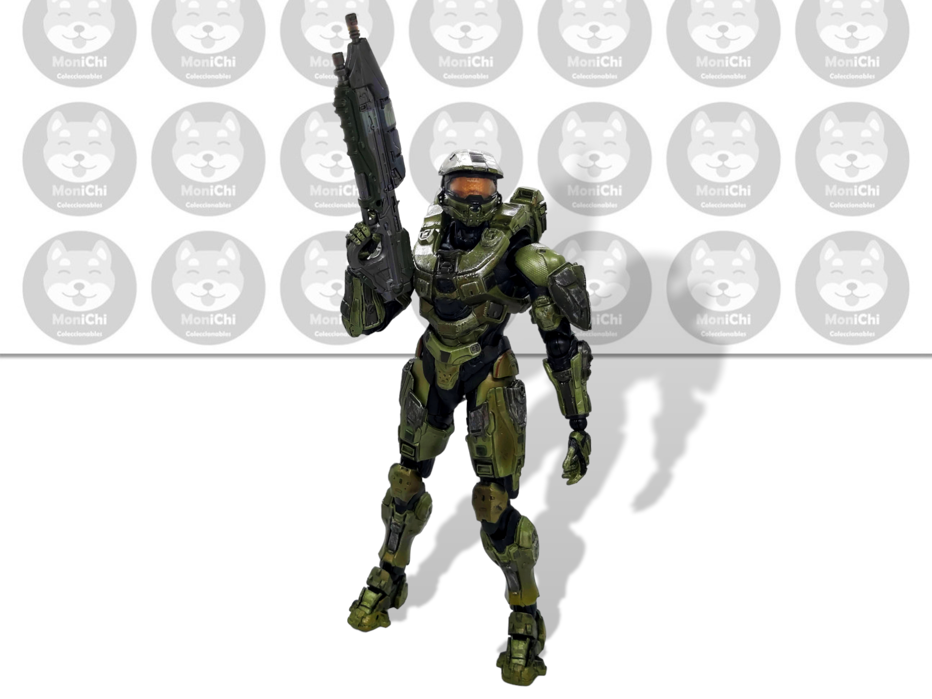 Halo 5 Master Chief Play Arts Kai Jefe Maestro Figura Juego