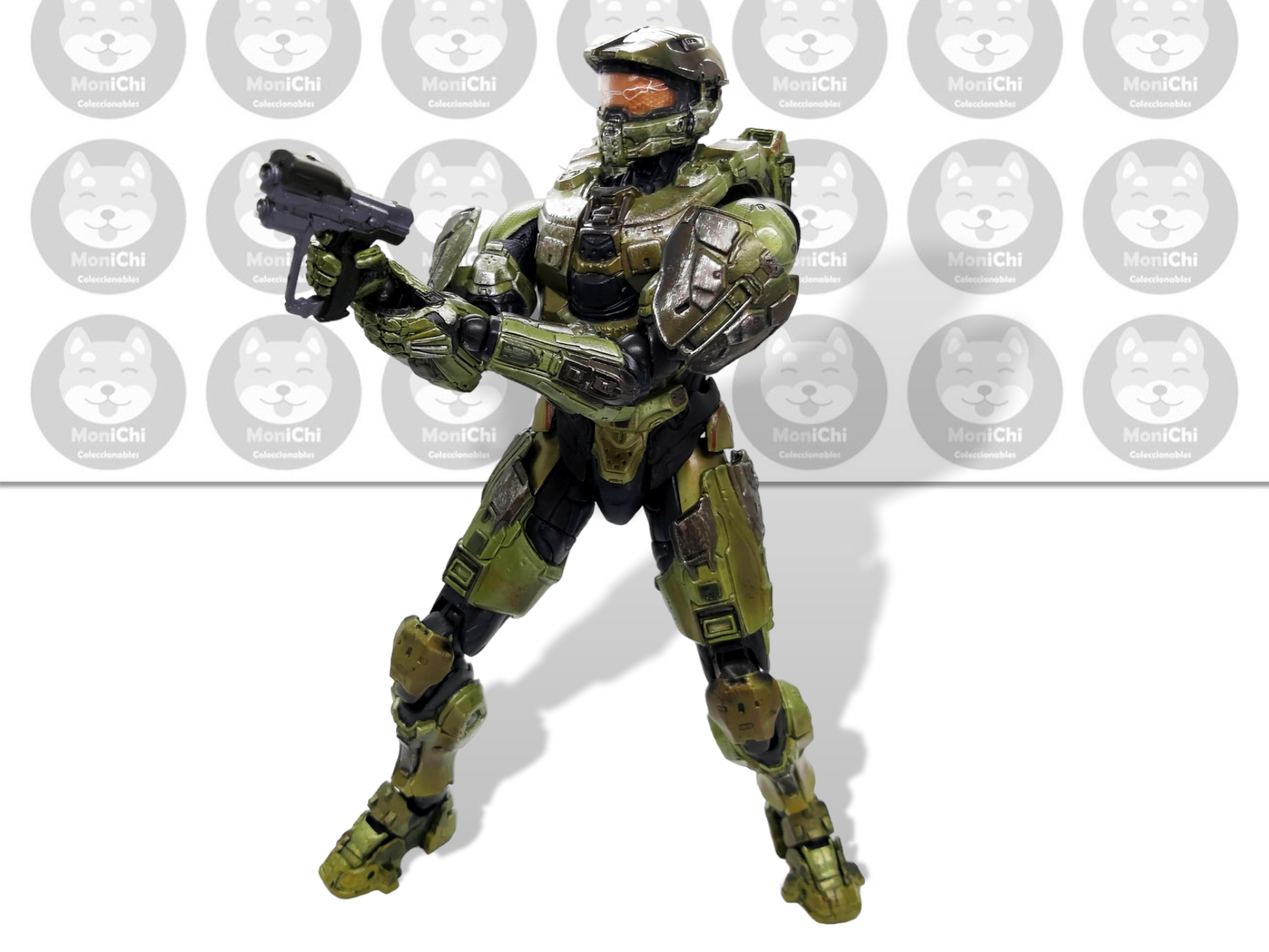 Halo 5 Master Chief Play Arts Kai Jefe Maestro Figura Juego
