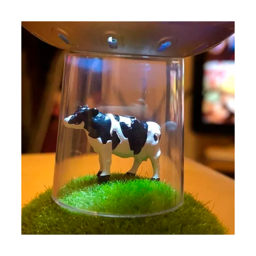 Ufo Cow Abduction Beam Up Your Bovine Gadget Con Luz Sonido