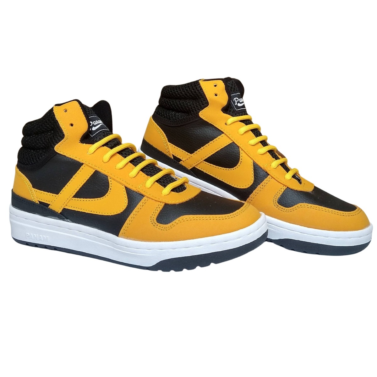TENIS PANAM Bota Tepoz Peligro color Amarillo.