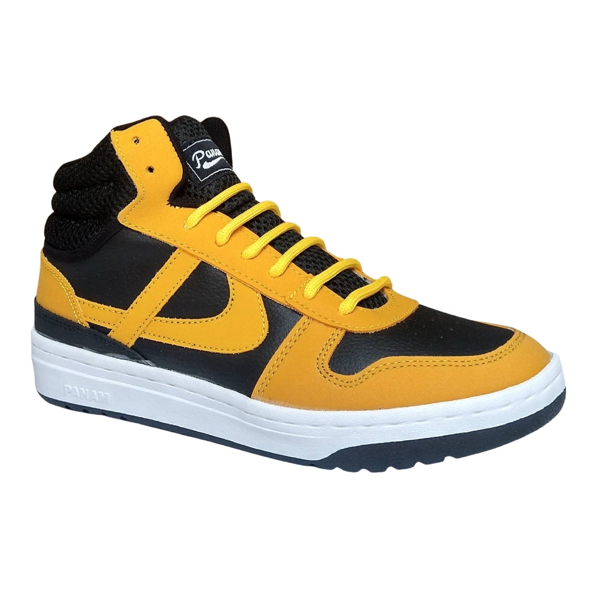 TENIS PANAM Bota Tepoz Peligro color Amarillo.