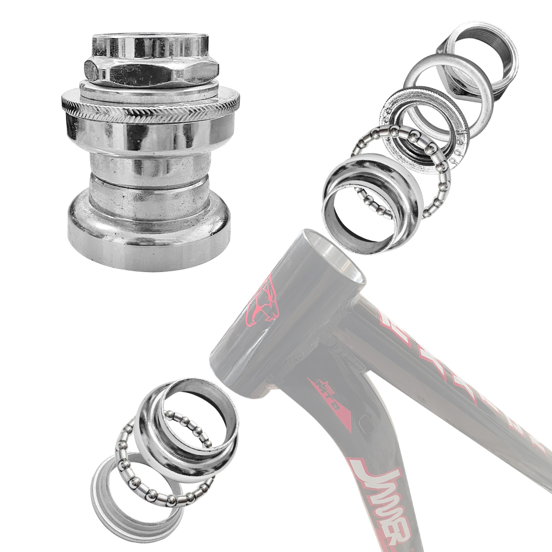 Juego De Tazas Telescopio Bicicleta Cromadas