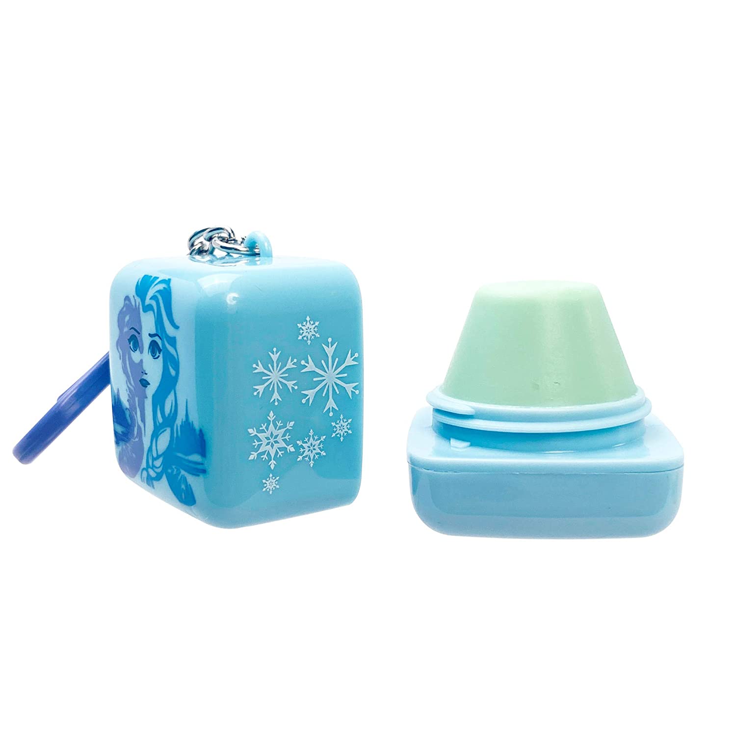 Bálsamo Labial Sabor Menta Frozen 2 Lip Smacker Llavero de Cubo