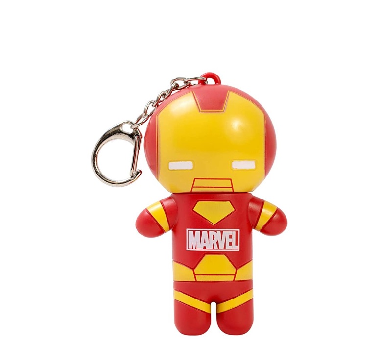 Bálsamo Labial de Iron Man Tipo Llavero Lip Smacker Marvel aroma a frutas