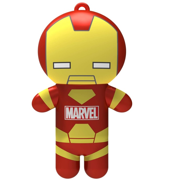 Bálsamo Labial de Iron Man Tipo Llavero Lip Smacker Marvel aroma a frutas