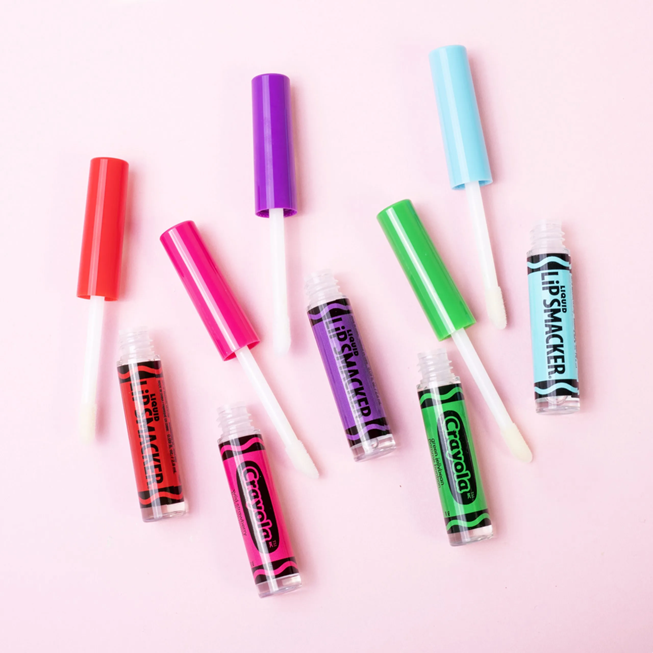 Gloss Labial Líquido Crayola Lip Smacker paquete con 5 Piezas