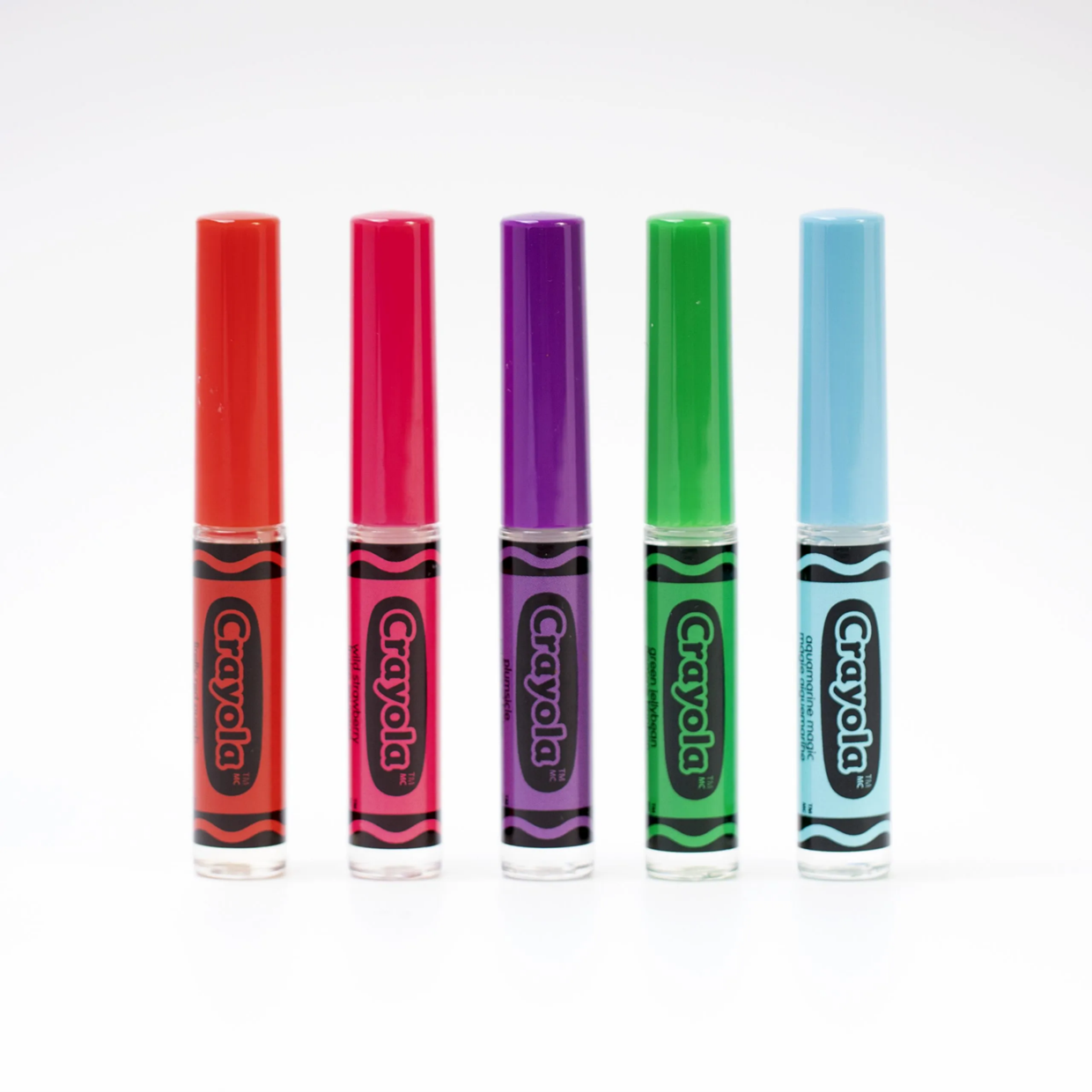 Gloss Labial Líquido Crayola Lip Smacker paquete con 5 Piezas