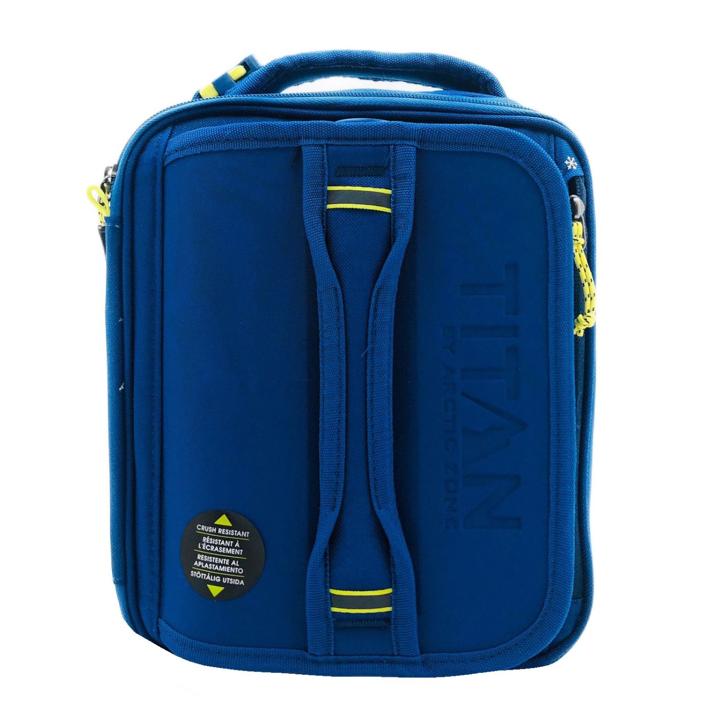 Lonchera Termica Expandible Titan Con Recipientes Color Azul