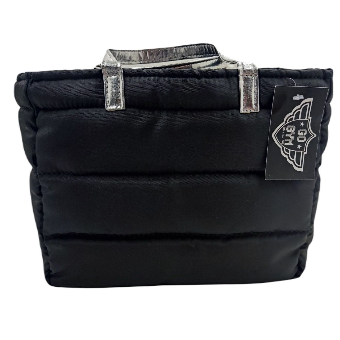 Lonchera Bolsa Color Negro Go Gym Con Recipientes