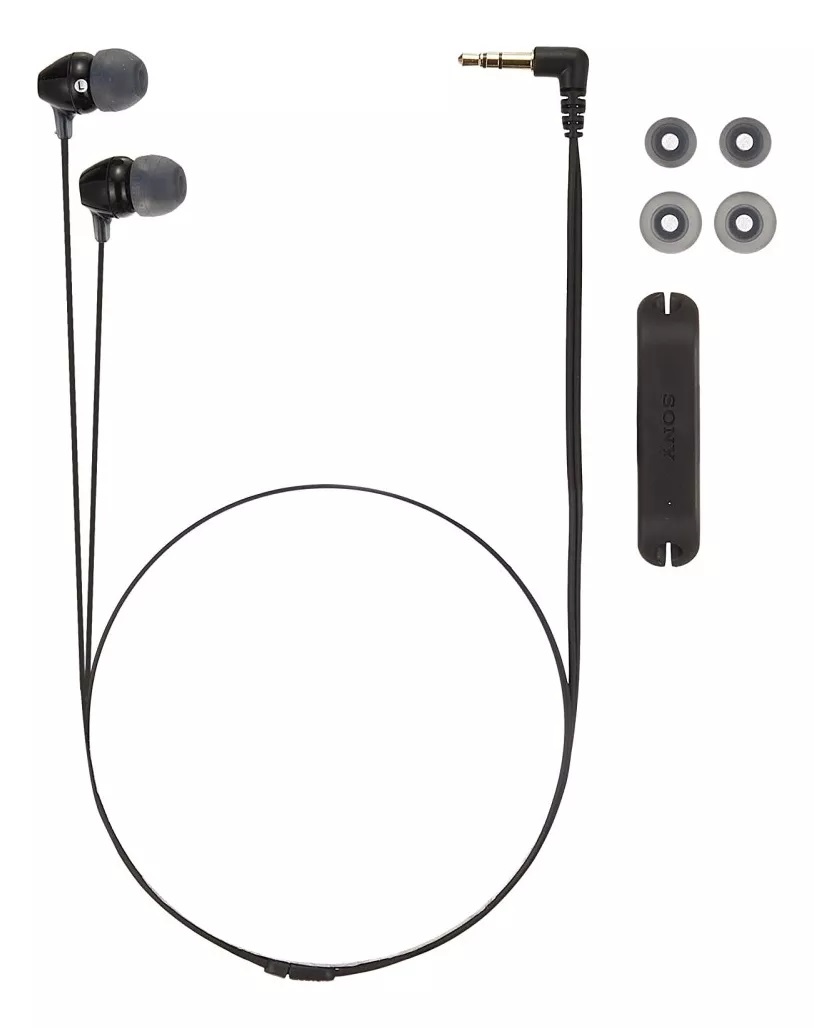 Audifonos Intrauditivos Alambricos Silicon Mdrex15lp Sony.