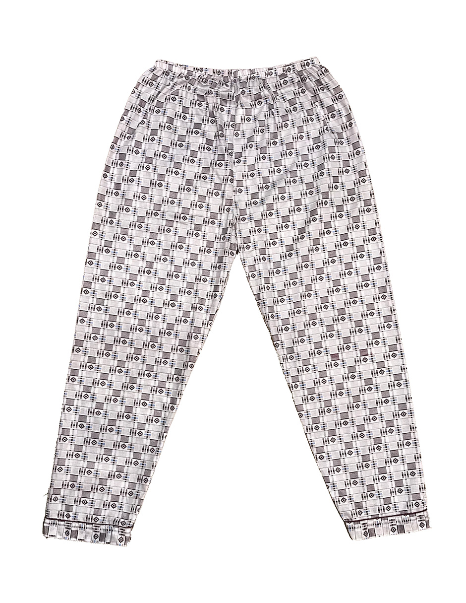 Pijama Franela Hombre Conjunto Camisa Y Pantalón color Tinto