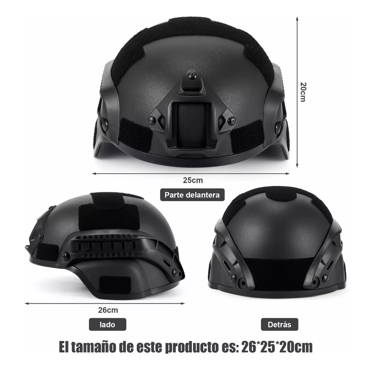 Casco Militar Táctico Para Paintball