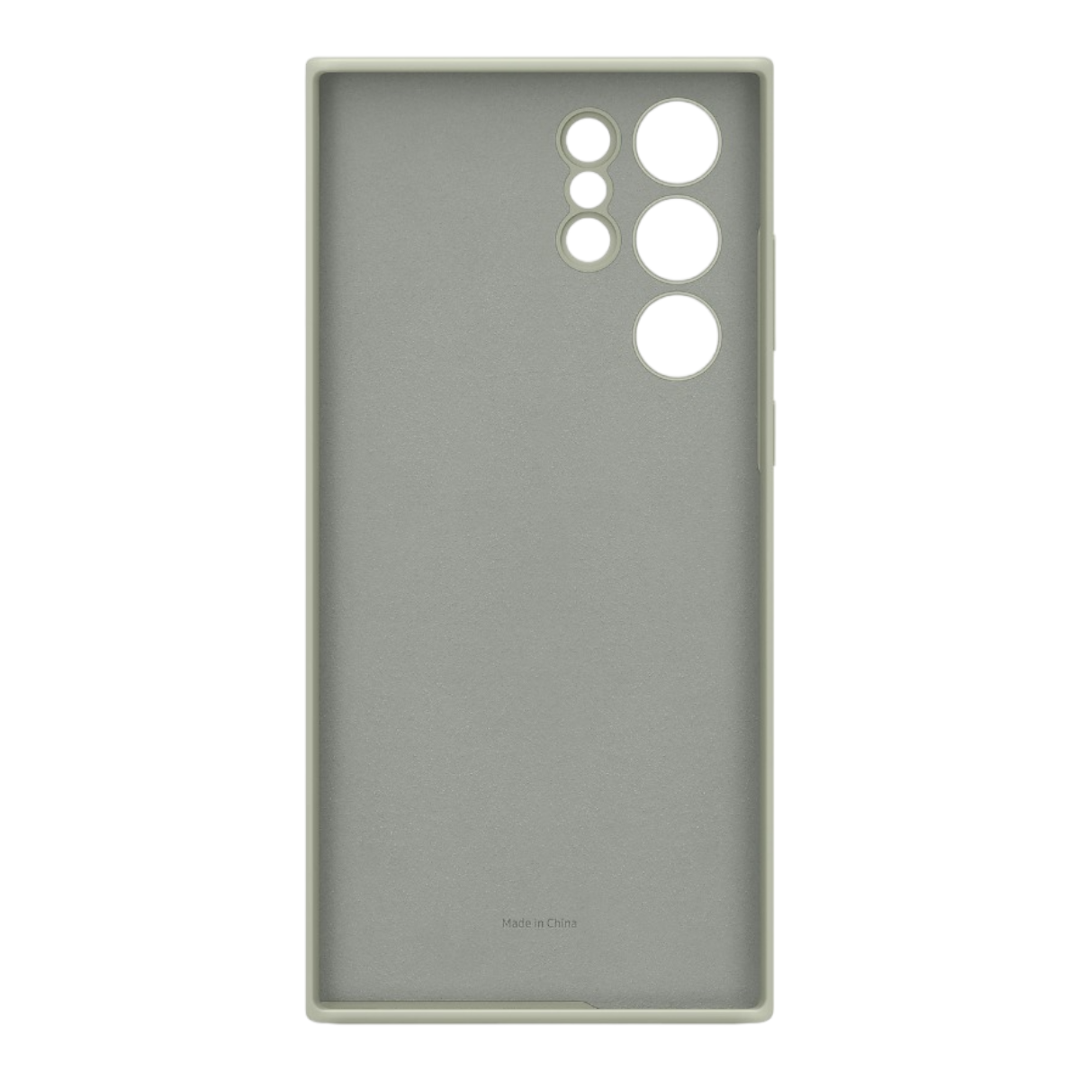 Funda Samsung Original Silicone Cover para S22 Ultra Color Verde Olivo