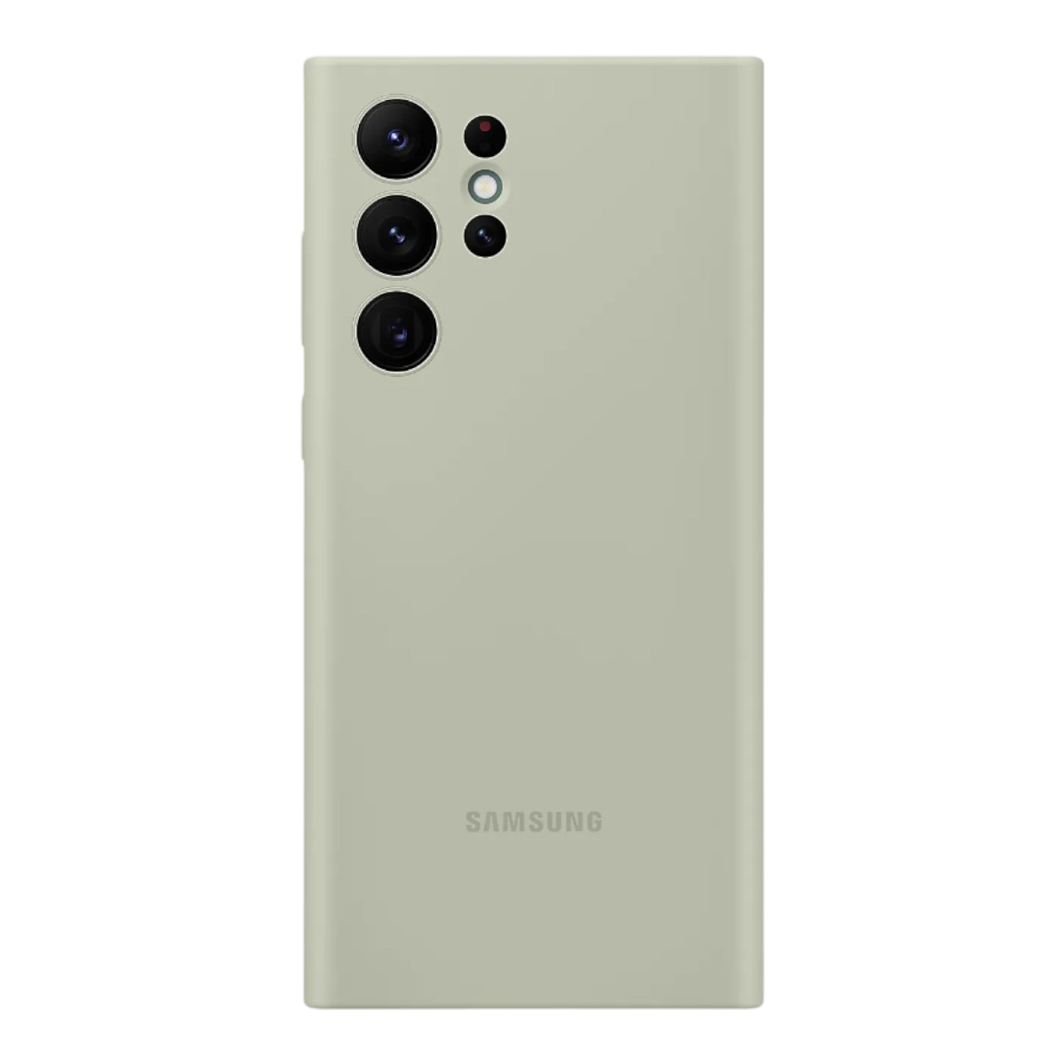 Funda Samsung Original Silicone Cover para S22 Ultra Color Verde Olivo