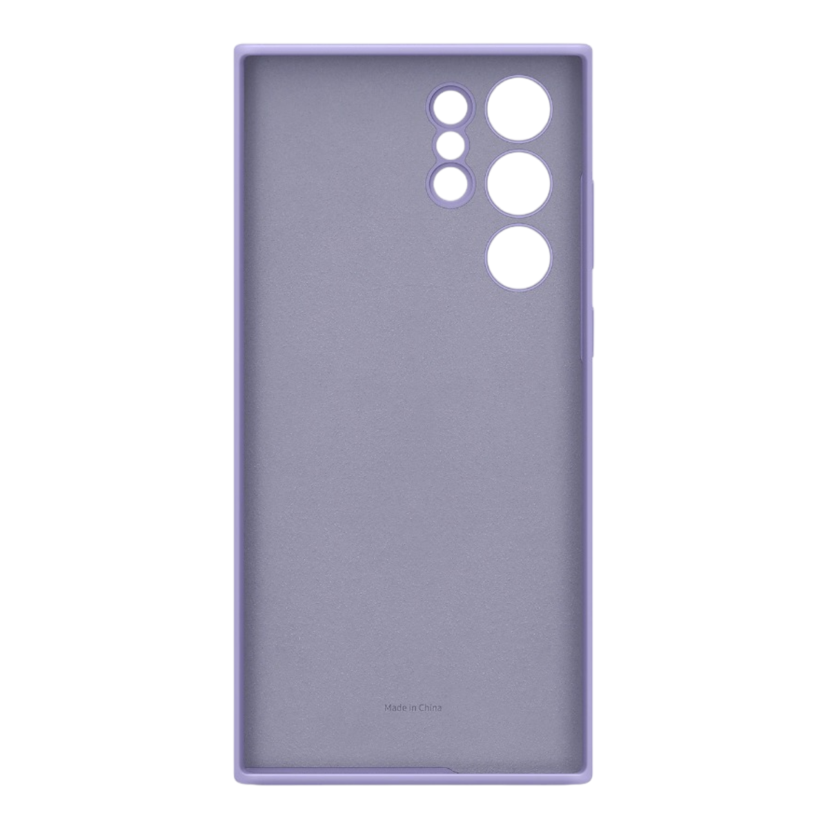 Funda Samsung Original Silicone Cover para S22 Ultra Color Lavanda