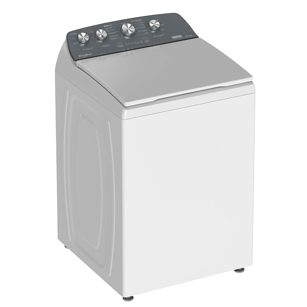 Lavadora Whirlpool Carga Superior 22Kgs Xpert System Blanco 8MWTW2224MPM