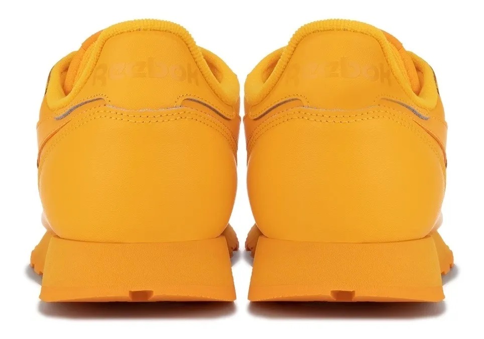 Tenis Reebok Classic Leather Amarillo Piel Unisex