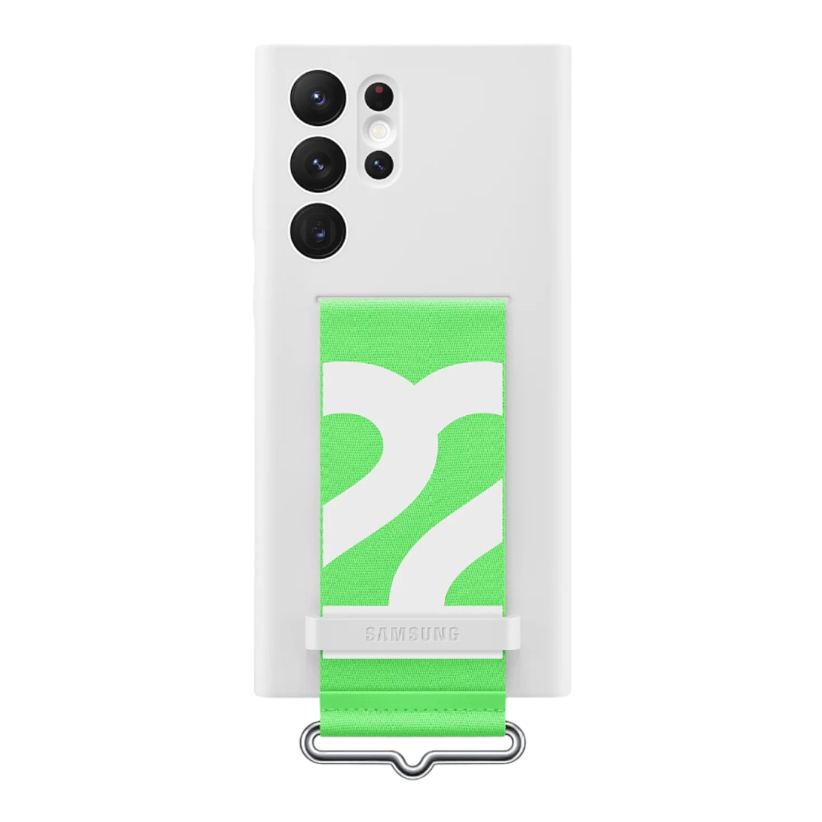 Funda Samsung Original Silicone Strap para S22 Ultra Color Blanco