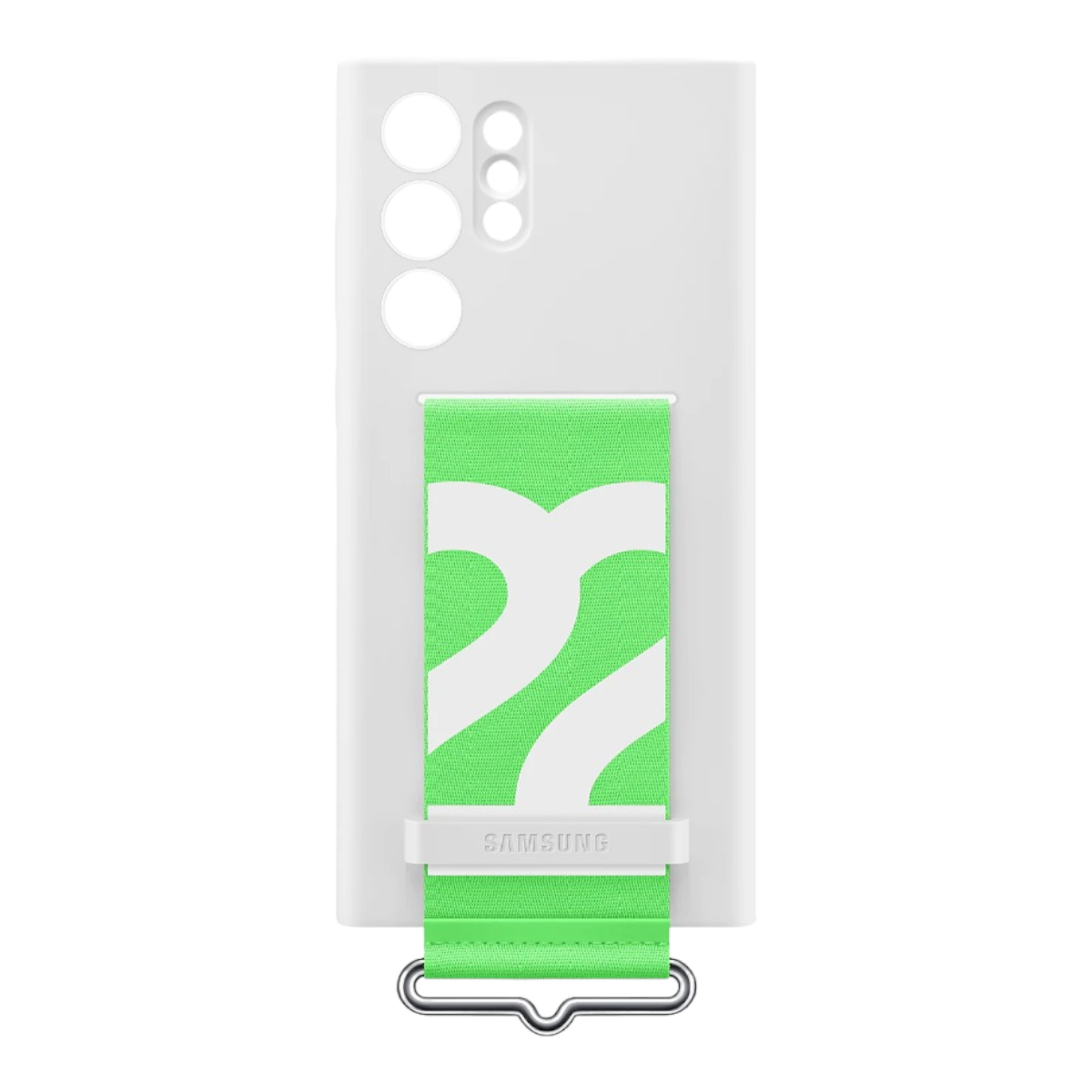 Funda Samsung Original Silicone Strap para S22 Ultra Color Blanco