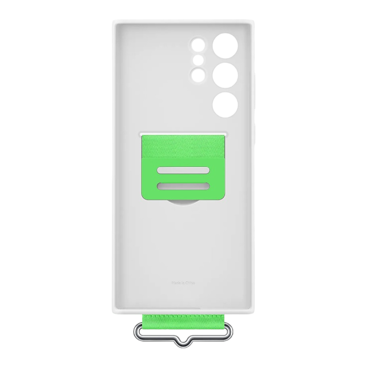 Funda Samsung Original Silicone Strap para S22 Ultra Color Blanco