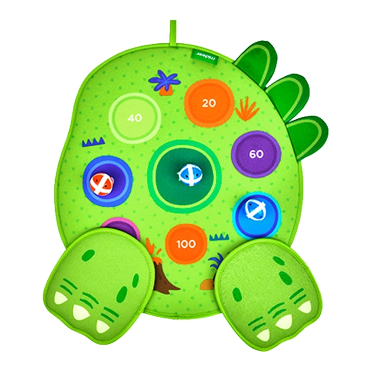 Juego Lanzamiento Dardos Pelotas Velcro Niños Mideer