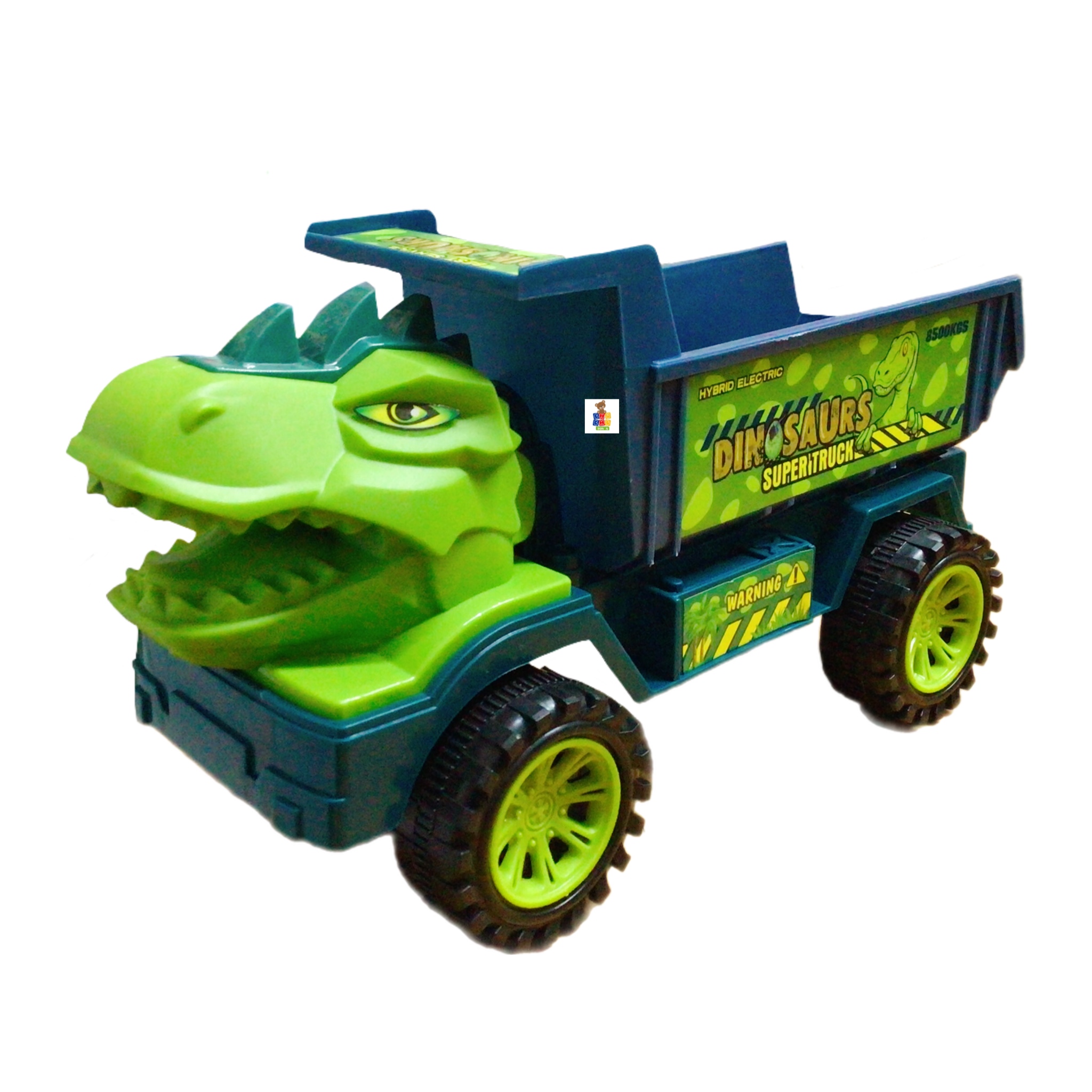 3 Camión Dinosaurio Construcción Carro De Fricción Juguete