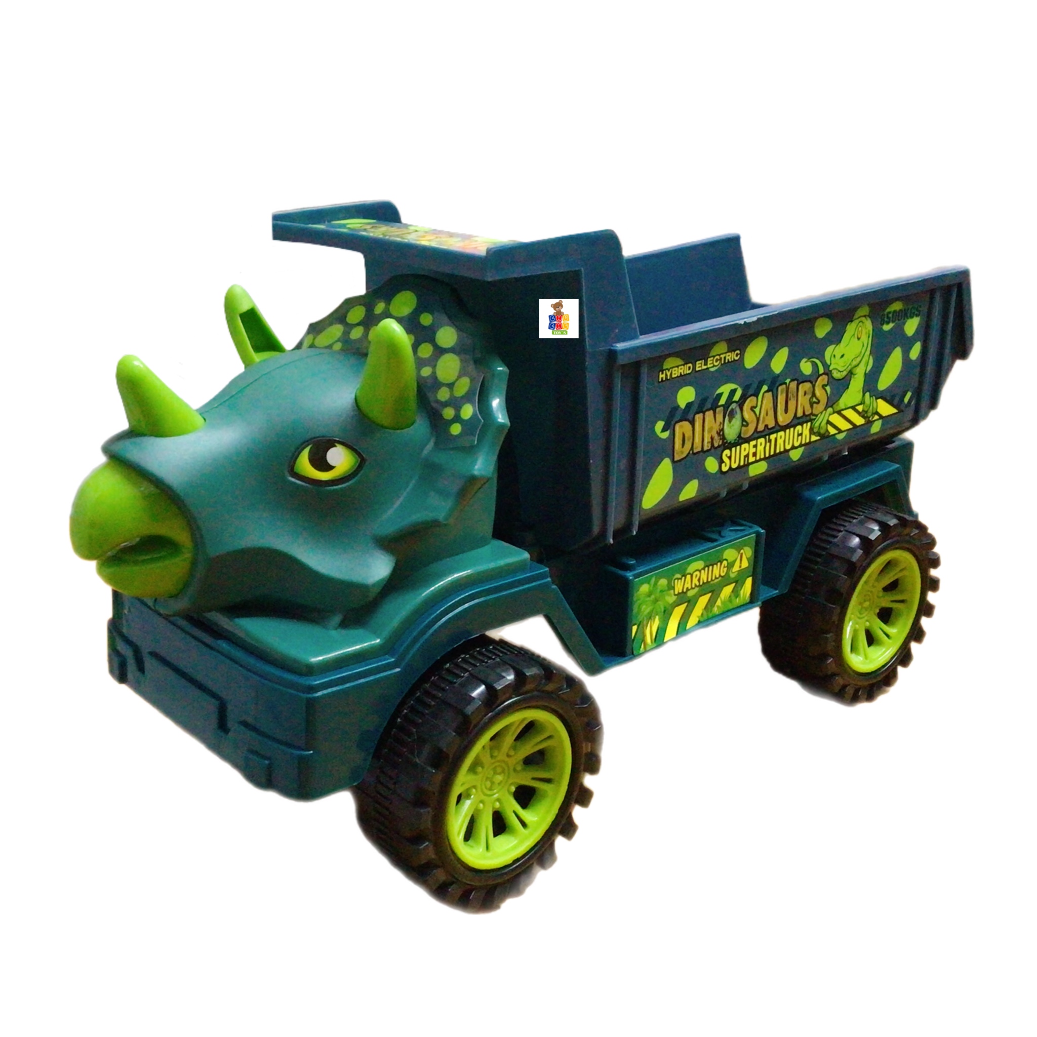 3 Camión Dinosaurio Construcción Carro De Fricción Juguete