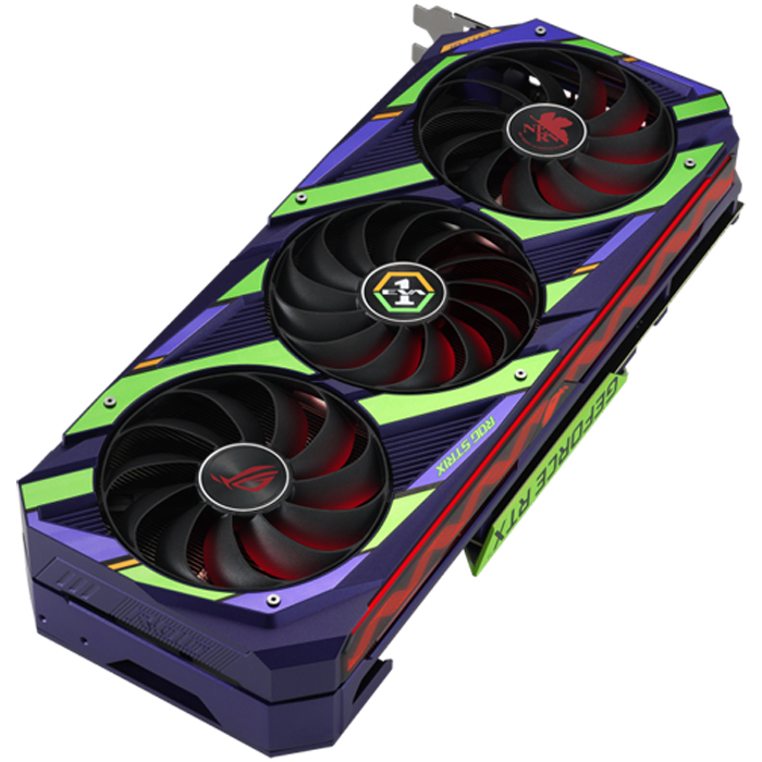 Tarjeta de Video ASUS ROG Strix GeForce RTX 3080 12GB GDDR6X Evangelion