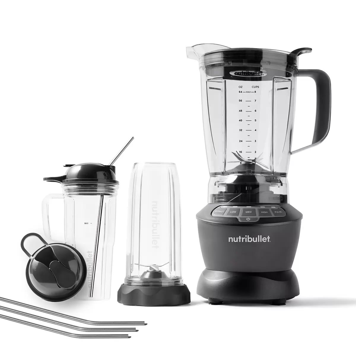 Combo Licuadora Nutribullet NBC-12A Potencia De 1200W - Negro